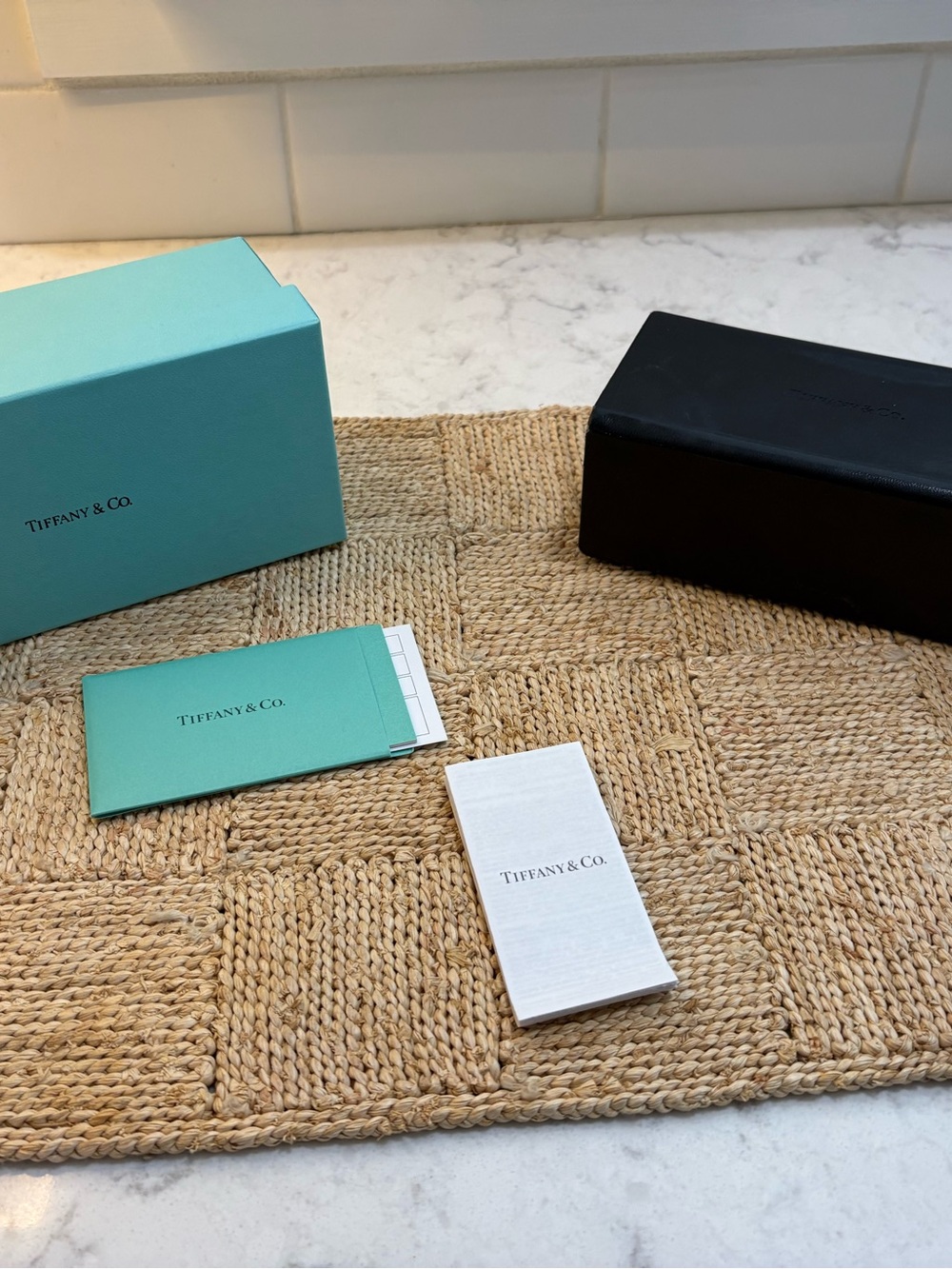 Tiffany & Co. Men’s Accessory Box Set in Tiffany Blue and Black